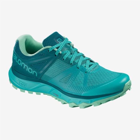 Scarpe Running Salomon TRAILSTER W Donna Verde Acqua IT 4-A06